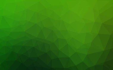 Açık Yeşil vektör bulanık üçgen dokusu.