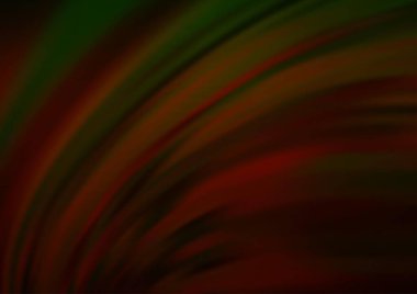 Koyu yeşil, lav şekilli kırmızı vektör şablonu.