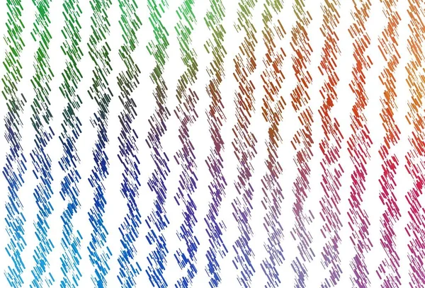 Fond Multicolore Clair Vecteur Arc Ciel Avec Lignes Droites Lignes — Image vectorielle