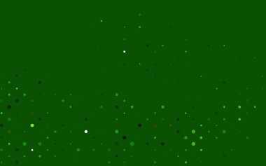 Noktalı Açık Yeşil vektör arkaplanı.