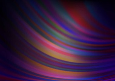 Soyut çizgilerle koyu pembe vektör arkaplanı.