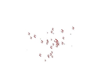 Renkli çizgileri olan açık kırmızı vektör dokusu. Bulanık arkaplanda gradyanı olan çizgiler. İş broşürleri, broşürler için desen.