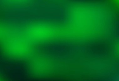 Açık yeşil vektör bulanık ve renkli şablon. Renkli soyut çizimler ve gradyan. İşiniz için basit tasarım.