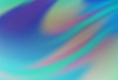 Açık BLUE vektör soyut bulanık düzeni. Renkli soyut çizimler ve gradyan. Marka kitabı için zarif bir arkaplan.