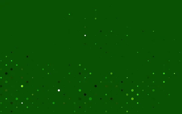 Fondo Vector Verde Claro Con Puntos — Vector de stock