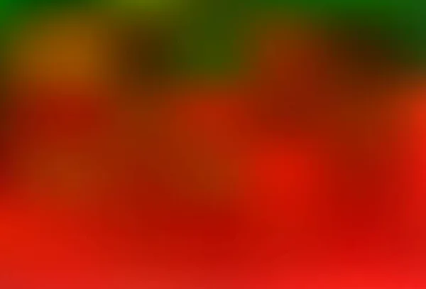 Lichtgroen Rode Vector Abstracte Achtergrond Een Elegante Heldere Illustratie Met — Stockvector