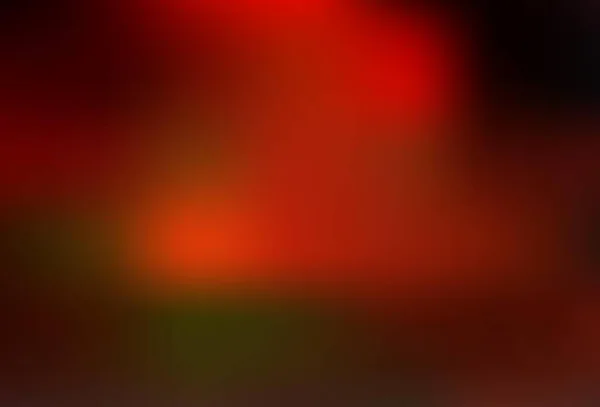 Темно Красный Желтый Вектор Размыт Блеском Фоном Смутная Абстрактная Иллюстрация — стоковый вектор