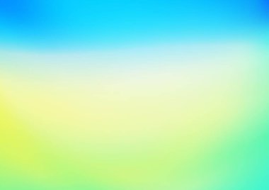 Açık Mavi, Sarı vektör soyut bokeh deseni.