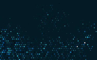 Lekeli koyu mavi vektör kapağı.