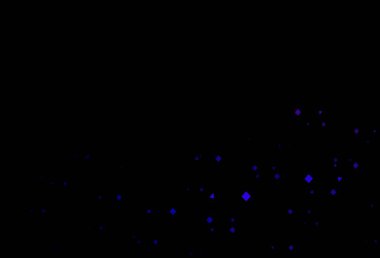 Daireler ve küplerle polimer biçiminde koyu mor vektör dokusu. Daireler, çizgiler, rengarenk eşkenar dörtgenler. İş ilanınız için akıllı tasarım.