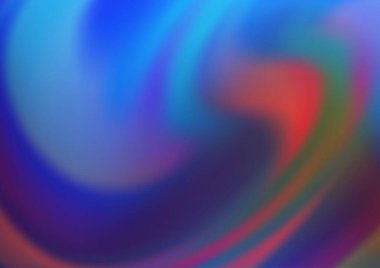 Açık Mavi, Kırmızı vektör bulanık ve renkli şablon.