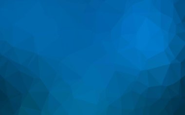 Açık BLUE vektör çokgen yerleşimi.