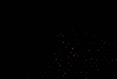 Koyu sarı, turuncu vektör karalama düzeni. Renkli yapraklı eskiz karalamalar. İşiniz için en iyi bulanık tasarım..