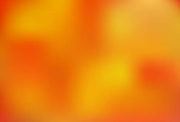 Светло Оранжевый Векторный Рисунок Совершенно Новая Цветная Иллюстрация Стиле Боке — стоковый вектор