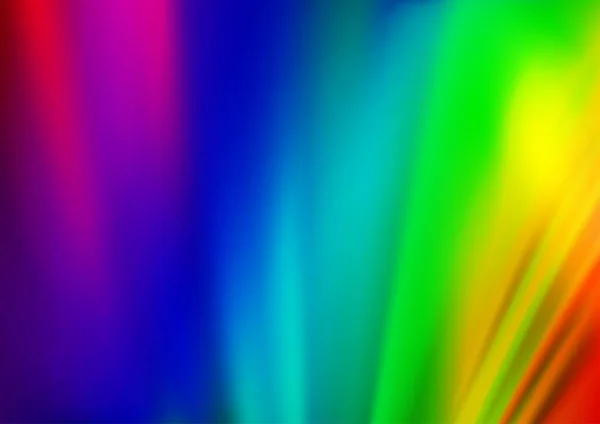 Luz Multicolor Vetor Arco Íris Fundo Abstrato — Vetor de Stock