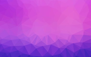 Açık Pembe, Mavi vektör soyut mozaik arkaplan.