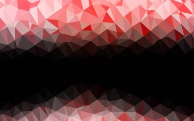 Açık kırmızı vektör düşük poli dokusu.