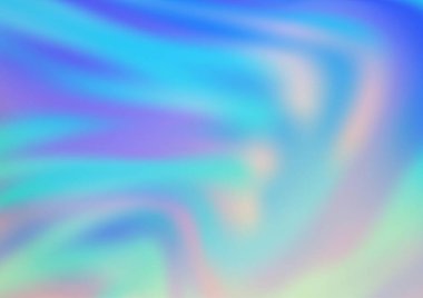 Açık Mavi ve Yeşil vektör soyut parlaklığı bulanıklaştırdı.