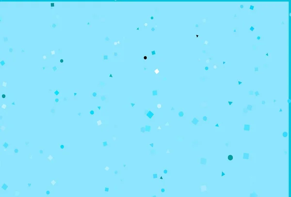 Hellblaue Vektorhülle Polygonalen Stil Mit Kreisen Abstrakte Gradienten Illustration Mit — Stockvektor