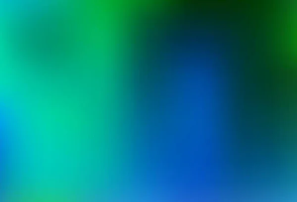 Μπλε Φως Πράσινο Διάνυσμα Bokeh Μοτίβο Πολύχρωμη Απεικόνιση Θολή Μορφή — Διανυσματικό Αρχείο