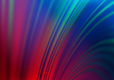 Koyu mavi, kırmızı vektör bokeh ve renkli desen.