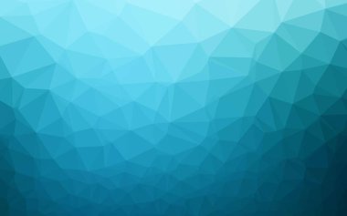 Koyu mavi vektör üçgen arkaplan.