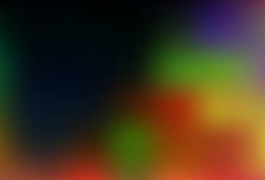 Koyu renk, Gökkuşağı vektörü parlak soyut arka plan. Zarif bir tasarıma sahip soyut bir çizim. İşiniz için en iyi bulanık tasarım.