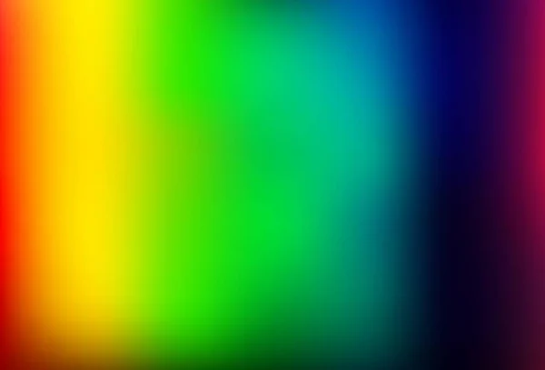 Luz Multicolor Vetor Arco Íris Borrado Brilho Modelo Abstrato Ilustração — Vetor de Stock