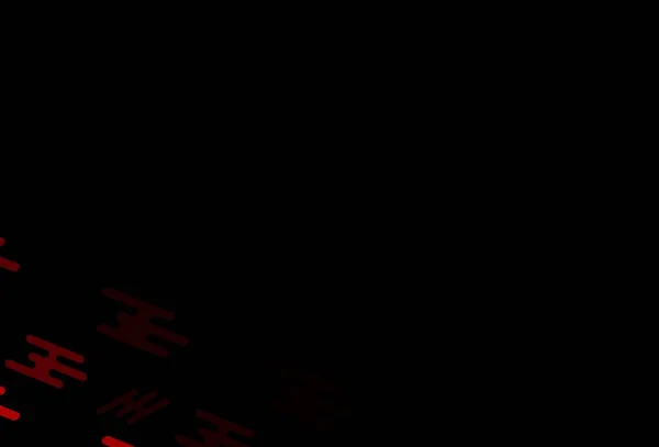 Dunkelrote Vektorschablone Mit Wiederholten Sticks Moderne Geometrische Abstrakte Illustration Mit — Stockvektor