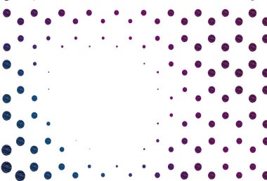 Açık pembe, benekli mavi vektör örtüsü. Renkli su damlaları olan modern soyut çizimler. İş reklamları için tasarım.