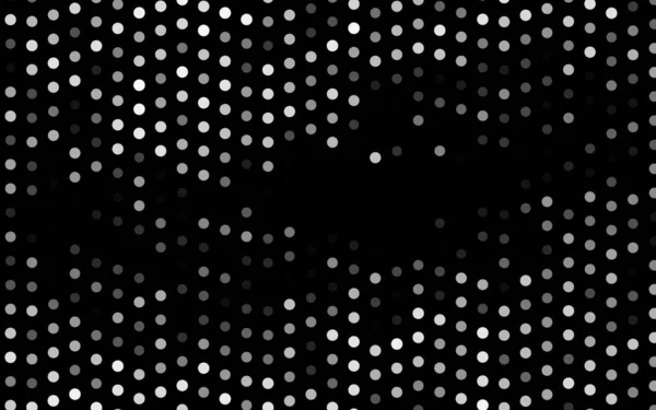 Dark Silver Texture Vectorielle Grise Avec Disques — Image vectorielle