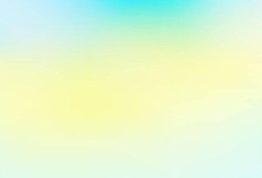 Açık yeşil, sarı vektör bulanık parlak soyut arkaplan. Zarif bir tasarıma sahip soyut bir çizim. Yaratıcı tasarımlarınız için örnek.