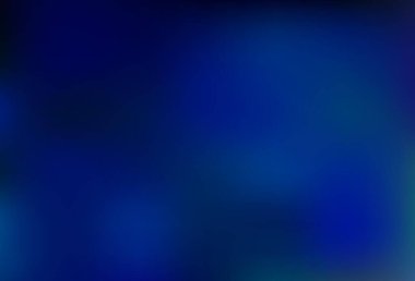 Koyu mavi vektör parlak arkaplanı soyutluyor. Gradyan ile modern soyut çizim. Marka kitabı için şık bir kapak..