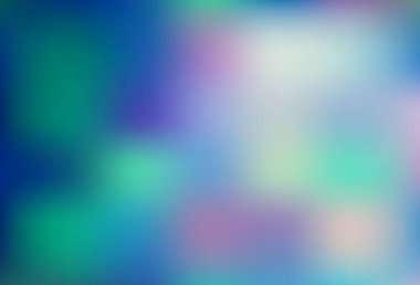 Işık Mavisi vektör şablonu soyut. Bulanık ve gradyan renkte renkli çizimler. Yaratıcı tasarımlarınız için örnek.