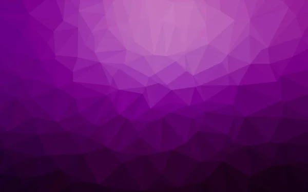 Dark Purple Vettore Splendente Modello Triangolare — Vettoriale Stock