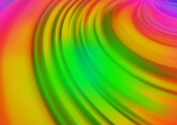 Light Multicolor Rainbow Vektor Abstrakte Verschwommene Vorlage — Stockvektor