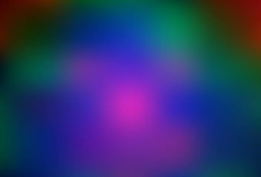 Koyu renk, Gökkuşağı vektörü soyut bulanık arkaplan. Gradyanı olan belirsiz bir soyut çizim. Marka kitabı için şık bir kapak..