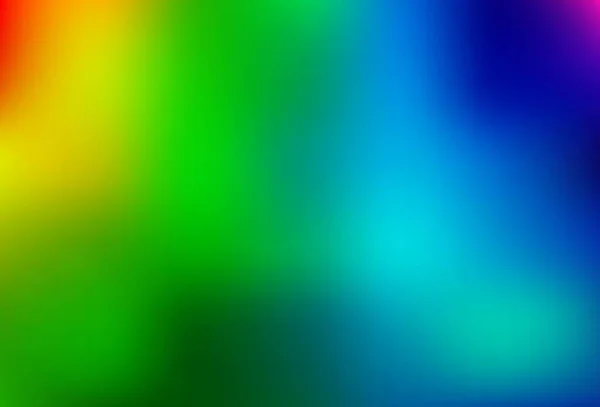 Light Multicolor Rainbow Vector Blurred Bright Template Colorful Illustration Blurry — ストックベクタ