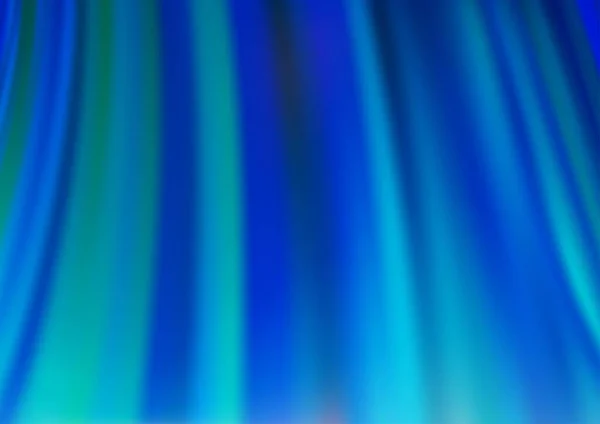 Lichtblauwe Vectorsjabloon Met Bellenvormen — Stockvector