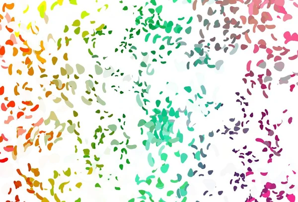 Lumière Multicolore Texture Vectorielle Arc Ciel Avec Des Formes Aléatoires — Image vectorielle