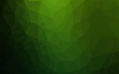 Açık Yeşil Vektör soyut mozaik arkaplan.