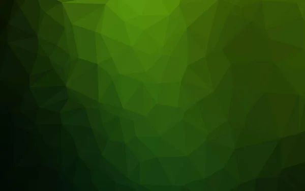 Luz Vetor Verde Mosaico Abstrato Pano Fundo —  Vetores de Stock