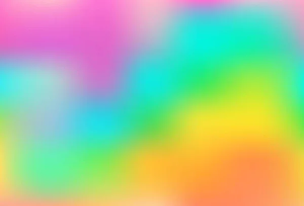 Jasnokolorowe Tęczowe Wektor Rozmazane Kolorowe Tło Świecąca Kolorowa Ilustracja Zupełnie — Wektor stockowy