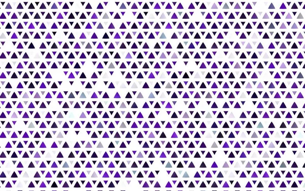 三角形の薄い紫色のベクトル背景 — ストックベクタ