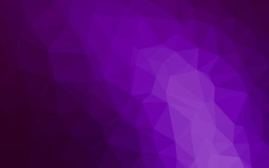 Koyu Mor vektör soyut çokgen dokusu.