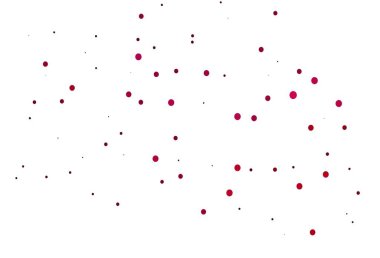 Lekeli açık pembe vektör kaplaması. Doğa tarzında renkli baloncuklu soyut illüstrasyon. Suyun deseni, yağmur damlaları.