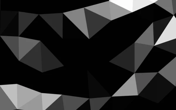 Hellsilberne Graue Vektor Verschwommene Dreieck Textur — Stockvektor