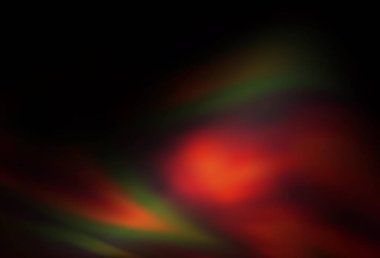 Koyu turuncu vektör parlak şablonu bulanıklaştırdı. Eğilimli zarif, parlak bir çizim. İş tasarımınız için yeni biçim.