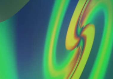 Soyut çizgileri olan açık yeşil vektör arkaplanı.