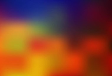 Açık mavi, kırmızı vektör parlak bokeh deseni. Bokeh tarzında tamamen yeni bir renk çizimi. Marka kitabı için şık bir kapak..